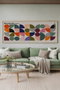 Wallity Pintura Decorativa Enmarcada Artsmdfyty7-50120 de 50 x 120 cm